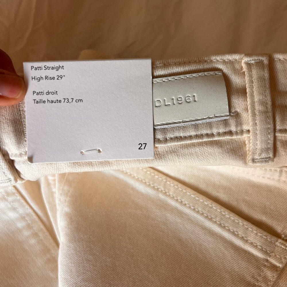 NWT DL1961 Patti Straight Jeans, sz 27 - Picture 10 of 11